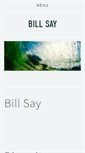 Mobile Screenshot of billsay.com
